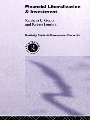 cover image of Financial Liberalization and Investment